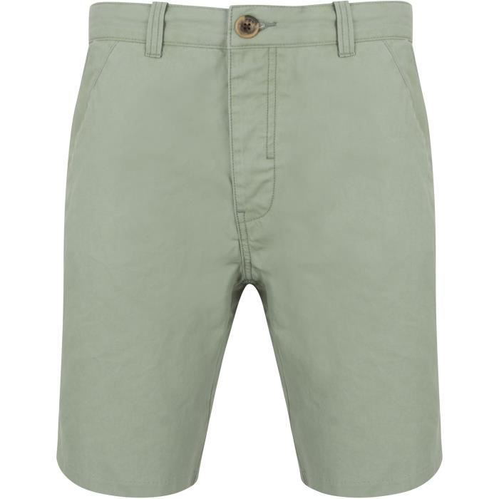 TOKYO LAUNDRY Short Chino Vert Homme