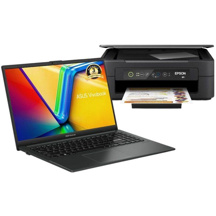 PC Portable ASUS VivoBook 15 E1504 : Win 11 - 15.6 FHD - AMD Ryzen 5 40 - RAM 16Go - 512Go SSD + Imprimante EPSON XP-2200