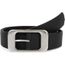 longueur ajustable 03010100 styleBREAKER ceinture unisexe unie avec grande boucle rectangulaire