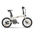Vélo électrique pliable 20'' Ultra-light17.5KG ebike Frein à disque hydraulique ADO Air20 Smart APP-0