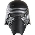 Masque adulte Kylo Ren - Star Wars VII - Noir et Gris argent - Licence officielle-0