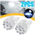 2 Ampoule LED T20 W21/5 W Blanc Xenon 6000K double filaments 7443 Voiture-0