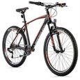 Vélo électrique VTT musculaire Leader Fox Mxc 2023 - noir/orange - 160/168 cm-0