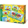 Jeu de construction mosaique