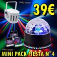 PACK JEUX DE LUMIERE N°4 AVEC DERBY RGB LIGHT + ASTRO UFO 48 LED DJ PA SONO-0