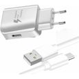 Pack Chargeur + Câble pour Samsung Galaxy A04 Core Fast Charger Ultra-puissant et rapide 3A avec CABLE USB-Type C-0