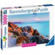 Puzzle 1000 pièces - La Grèce méditerranéenne - Ravensburger - Paysage et nature - Adulte-0