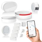 Somfy 1875349 - Home Alarm Advanced - Pack vidéo - Alarme Maison sans Fil Connecté Wifi - Module GSM - Caméra de surveillance