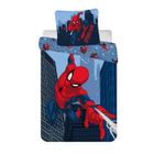 AC-DÉCO Disney - Parure de lit en coton "Spider-Man" - Bleu/Rouge - 160 x 200 cm