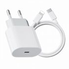 ELLBM Chargeur Rapide iPhone 20W avec Cable 1M Compatible Phone 13 Pro Max Mini 12 11 X XS XR 8 Plus