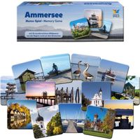Starnberger Spiele - Jeu de mémos Ammersee - Cadeau pour les amateurs de mer