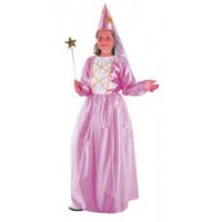 Costume Fée des étoiles - Rose - Enfant - 7 ans - Robe et chapeau