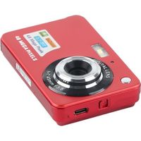 YOSOO Appareil photo numérique 4K Caméra Numérique, 4K 48Mp Hd Zoom 8X Anti Shake Caméra Vidéo Portable Avec optique camescope