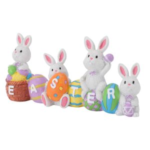 Lapin de Pâques décoratif - 35 cm | CH