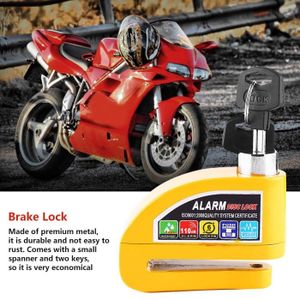 winomo Bloque-disque pour moto v/élo Alarme S/écurit/é Antivol