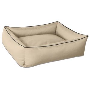 CORBEILLE - COUSSIN BedDog® MAX lit pour chien,coussin, panier pour chien [XL env. 100x85cm, NAMIB-SAND (beige)]
