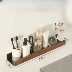 Housse de toilette - Décoration abattant wc Bois Massif Marron imitation  white - Sacs & Accessoires
