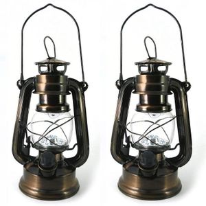 Moderne LED DECO-LAMPE EN AUTHENTIQUE tempête des lanternes-Look tempête lampe variateur