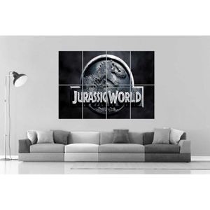 AFFICHE - POSTER Jurassic World Affiche CINEMA Art Poster Grand for