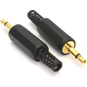 ADAPTOUT Marque FRANÇAISE X8 Jack Prise Jack 3.5mm Male à Souder Stéréo Fiche Male Minijack Connecteur Soudure Mini 100% métal 