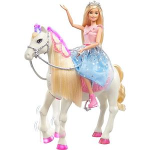 POUPÉE Barbie Princesse Adventure poupée blonde articulée