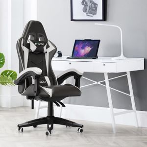 SIÈGE GAMING Fauteuil Gaming Chaise Gaming Ergonomique Inclinab