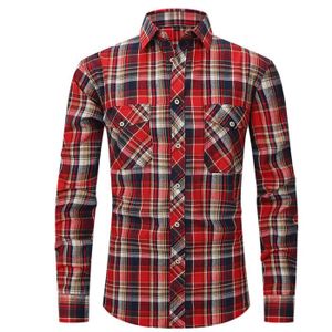 Chemise regular en flanelle de coton bio légère Marc O'polo | La Redoute