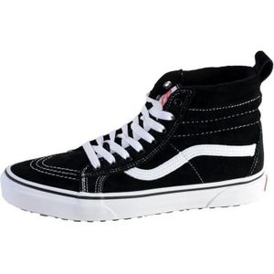 vans haute noir femme