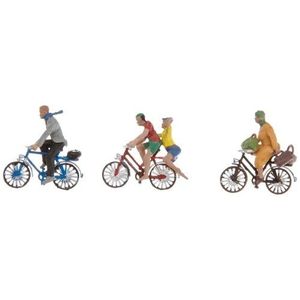 NOCH 36898 N PERSONNAGES FIGURINES CYCLISTES ET LEURS VELOS