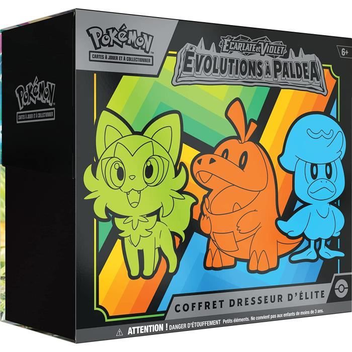 Cartes Pokémon écarlate et violet 01 booster POKEMON prix pas cher