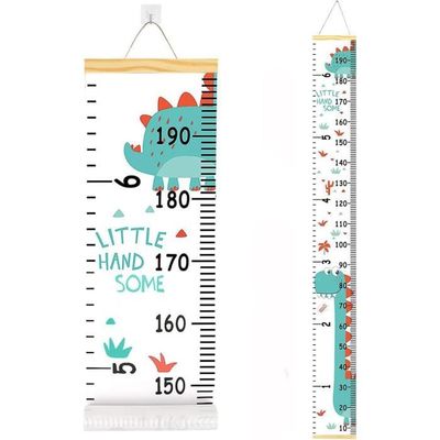 Toise de mesure autocollante pour enfant - Tableau des tailles - HOMURY -  Résistant à l'eau - Toise de mesure - Motif dessin animé - Toise de mesure  