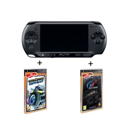 PSPセット PACK PSP STREET NOIRE + GRAN TURISMO+MOTORSTORM - Cdiscount Jeux vidéo
