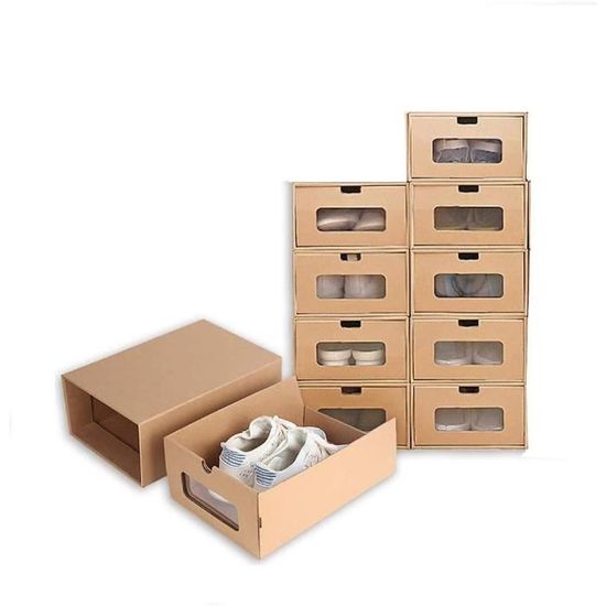 Lot de 10 boîtes de rangement en plastique 'We R Memory Keepers' 5x5x2