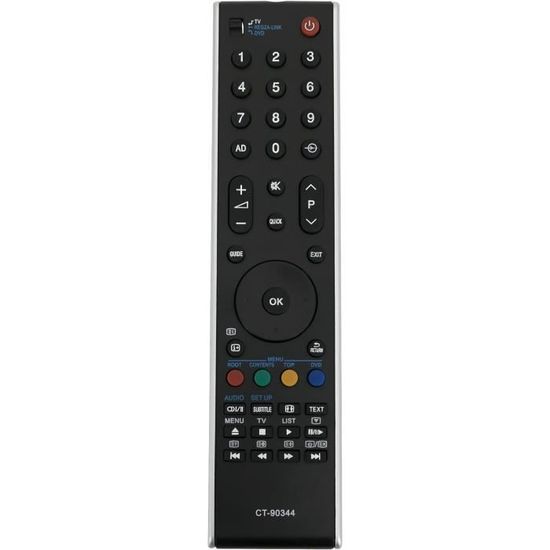 Télécommande Neuve Toshiba Pour TV - Modèle CT-90454 (CT90454) - Compatible De Remplacement