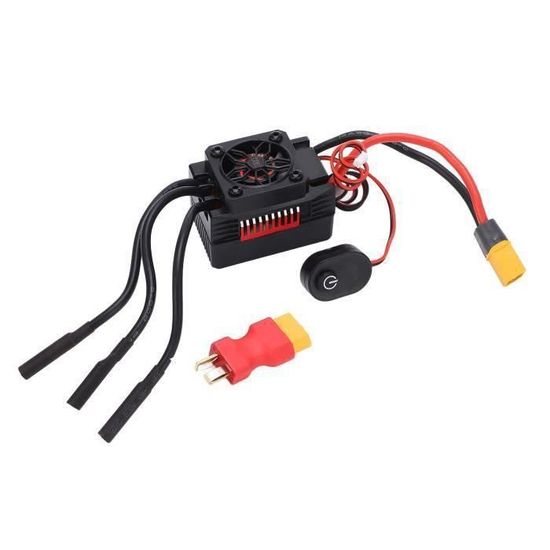 Ghulumn ESC Contrôleur de vitesse moteur ESC sans balais pour avion RC avec UBEC 10 A