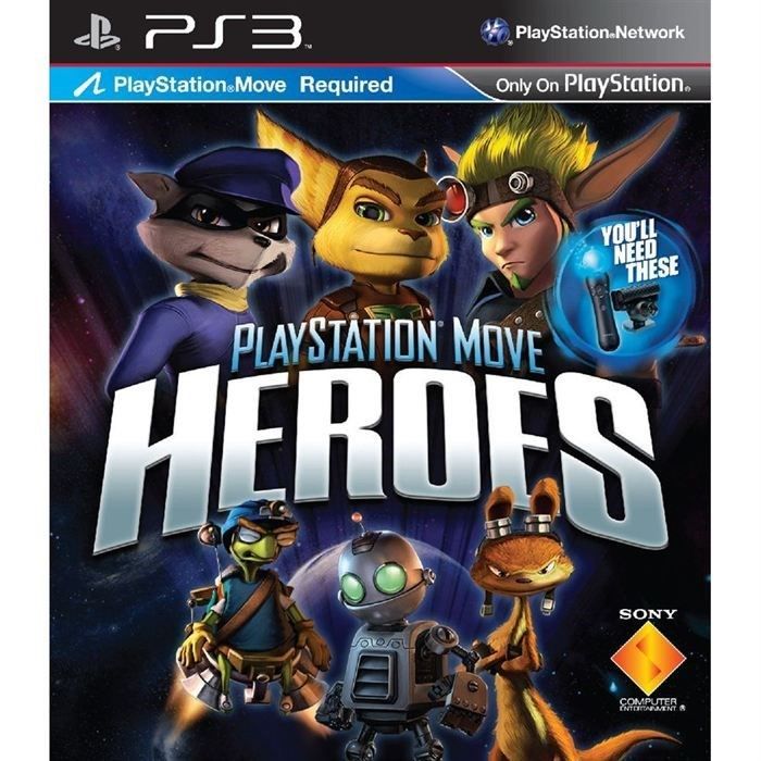 Playstation Move Heroes Jeu PS3 Move