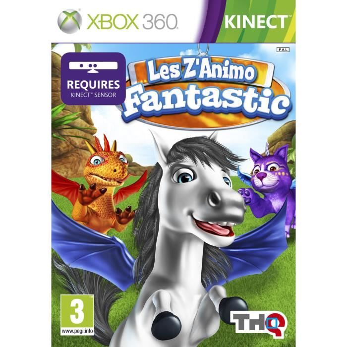 Les Zanimo Fantastic Kinect Jeu XBOX 360