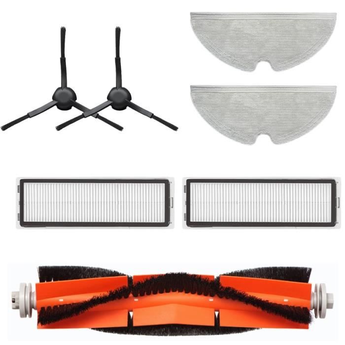 SET 7PCS - Accessoires remplaçables pour aspirateur Dreame Bot L10 Pro, brosse latérale au sol principal, cou