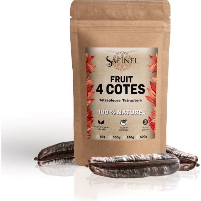 4 cotés fruit- Tetrapleura tetraptera - 100 gramme