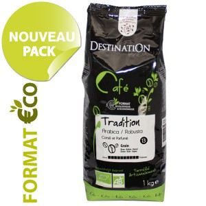 DESTINATION Café Grains Arabica Robusta 1kg