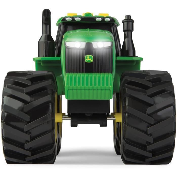 TOMY John Deere - 46656 - Tracteur Son et Lumière Monster Treads - Jouet Tracteur - Véhicule Préscolaire