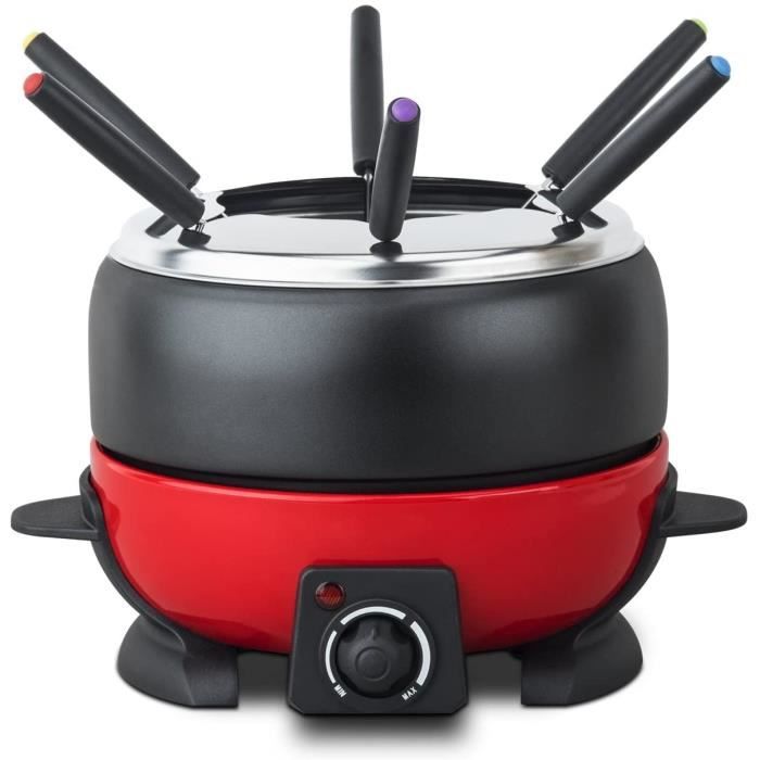 Appareil à fondue Electrique avec 6 Fourchettes 2L