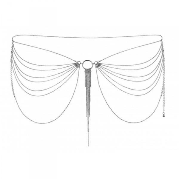MAGNIFIQUE TAILLE - CHAINE DE TAILLE METALLIQUE ARGENT U Argent