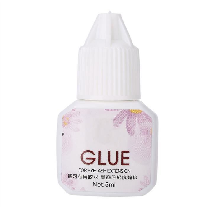 Colle d'extension de cils Colle avancée de faux cils, mariée d'artiste de maquillage tentante réutilisable haut de gamme unique