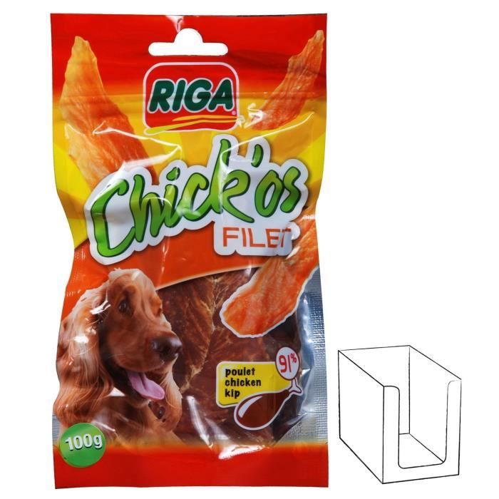RIGA CHICK'OS filets de poulet pour chien