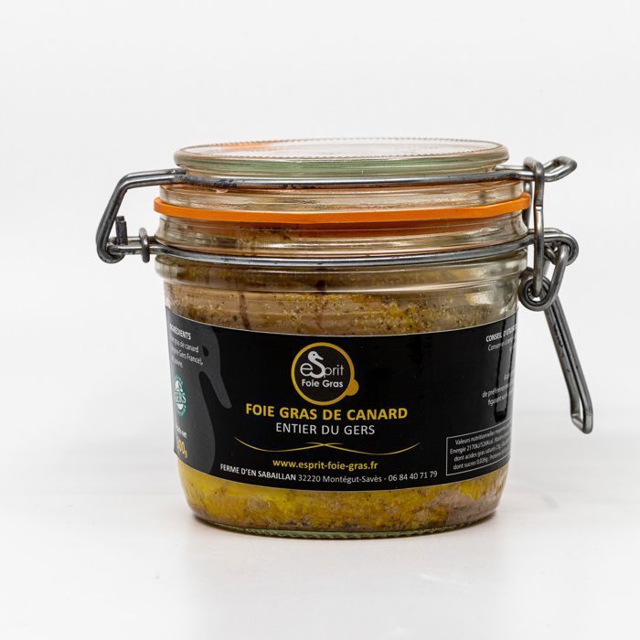 Foie gras de canard entier du Gers - 300 grs