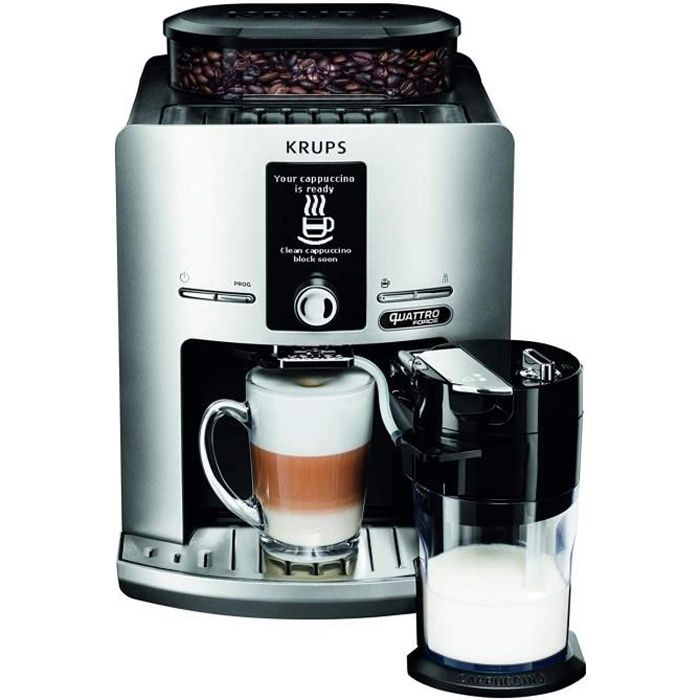 Krups YY4201FD Coffee Maker 1.7L 1450W Reusable Stainless Steel Travel Gray