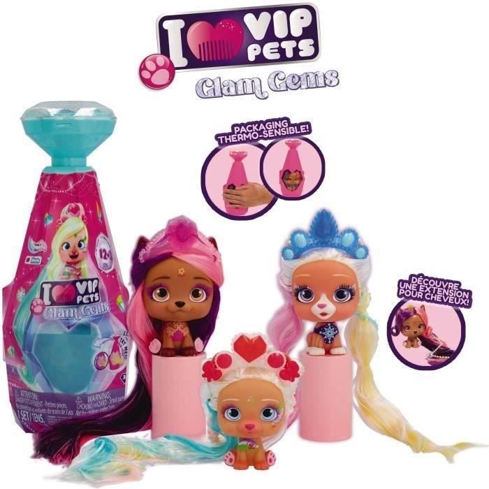 Mini poupées VIP Pets Glam Gems - A partir de 3 ans