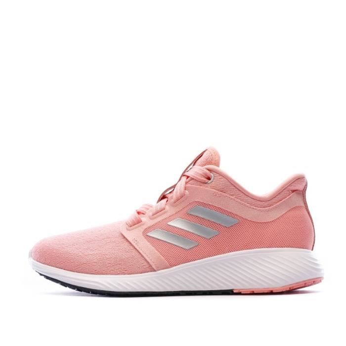 Chaussures running roses Adidas Edge Lux 3