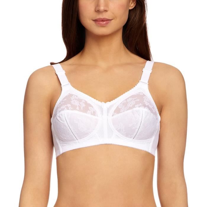 Triumph Femmes Doreen X non-Filaire Soutien-Gorge, Blanc (Blanc), 40E (Manufacturer Taille:105F)